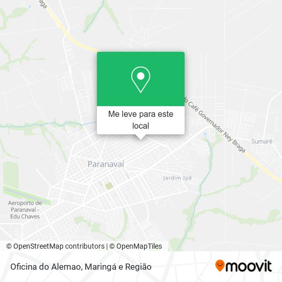 Oficina do Alemao mapa