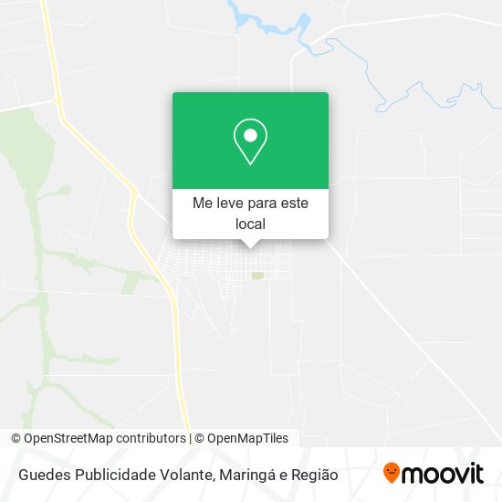 Guedes Publicidade Volante mapa