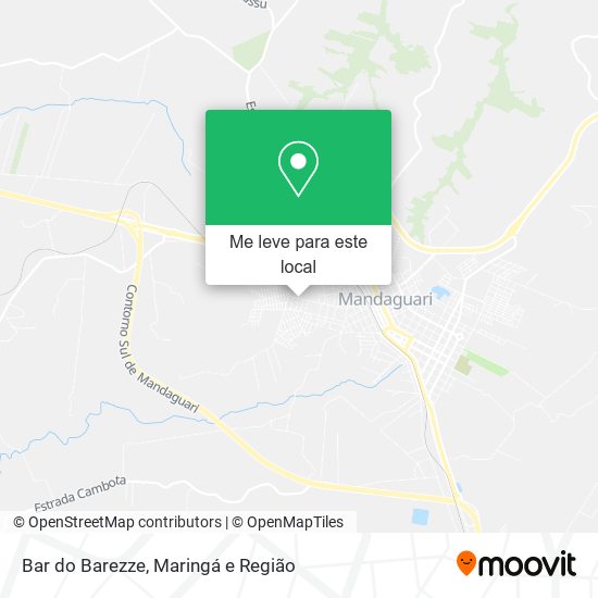 Bar do Barezze mapa