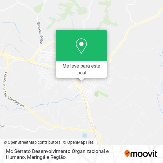 Mc Serrato Desenvolvimento Organizacional e Humano mapa