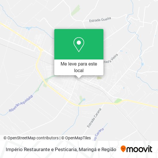 Império Restaurante e Pesticaria mapa