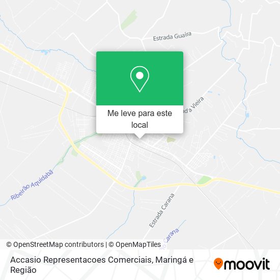 Accasio Representacoes Comerciais mapa