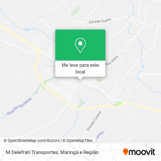 M Delefrati Transportes mapa
