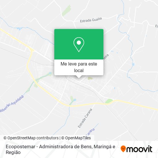 Ecopostemar - Administradora de Bens mapa