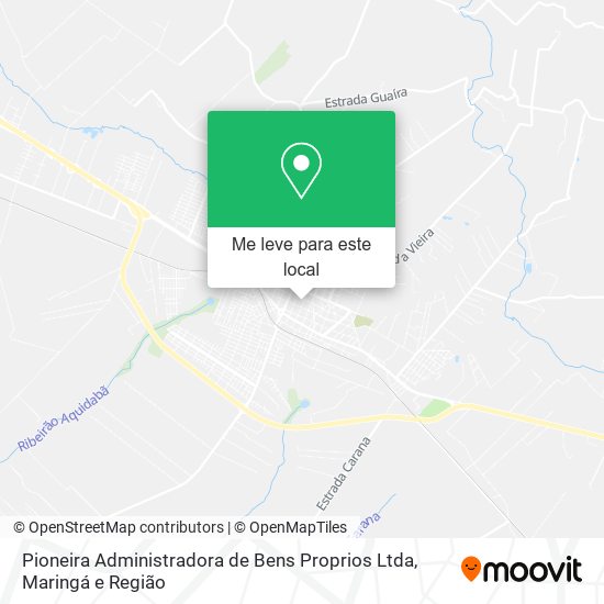 Pioneira Administradora de Bens Proprios Ltda mapa