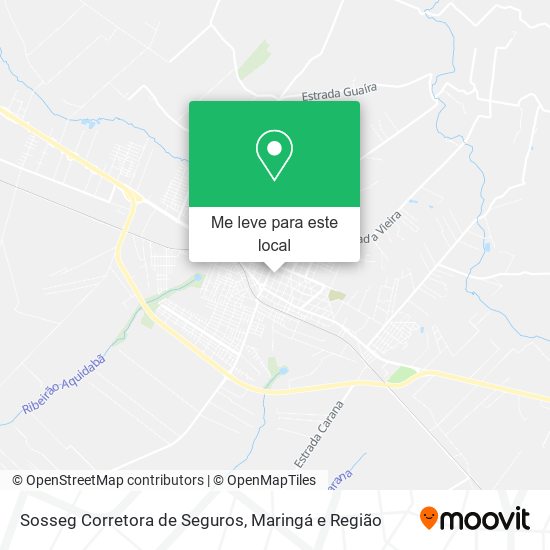 Sosseg Corretora de Seguros mapa