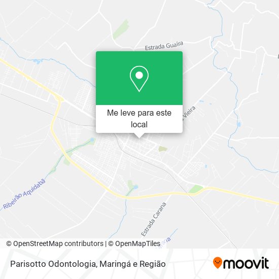 Parisotto Odontologia mapa