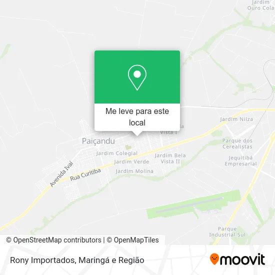 Rony Importados mapa