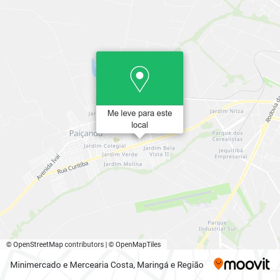 Minimercado e Mercearia Costa mapa