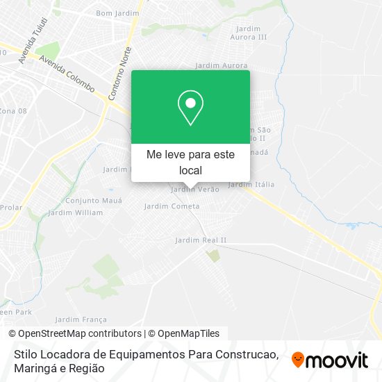 Stilo Locadora de Equipamentos Para Construcao mapa