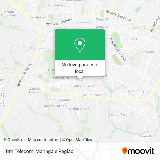 Bm Telecom mapa