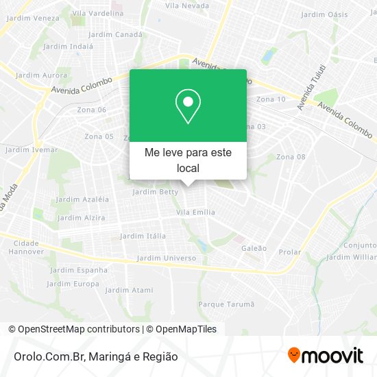 Orolo.Com.Br mapa