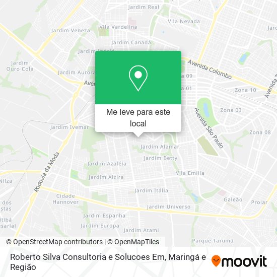 Roberto Silva Consultoria e Solucoes Em mapa