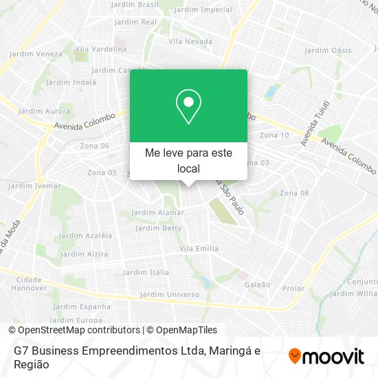 G7 Business Empreendimentos Ltda mapa