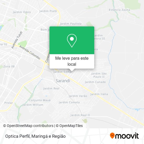 Optica Perfil mapa