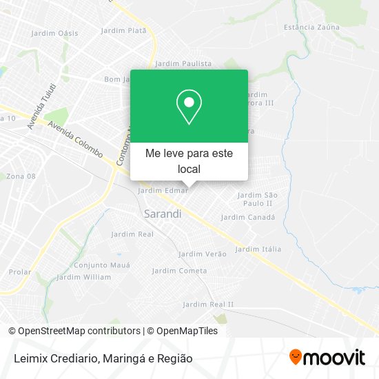 Leimix Crediario mapa