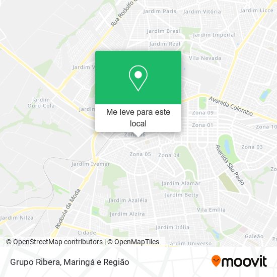 Grupo Ribera mapa