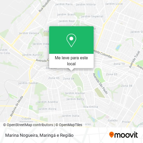 Marina Nogueira mapa