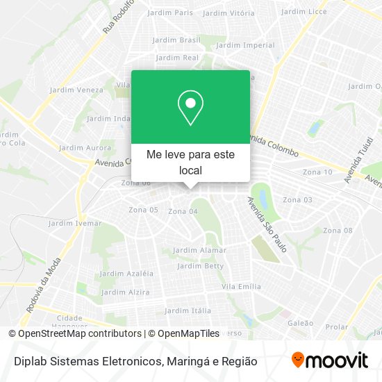 Diplab Sistemas Eletronicos mapa