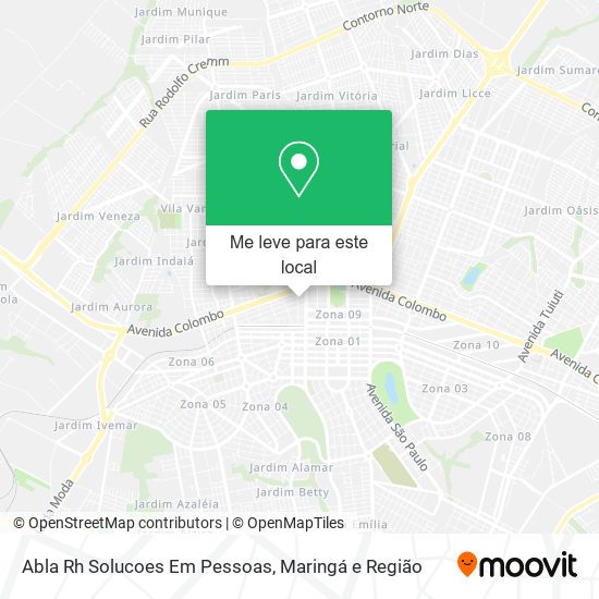 Abla Rh Solucoes Em Pessoas mapa