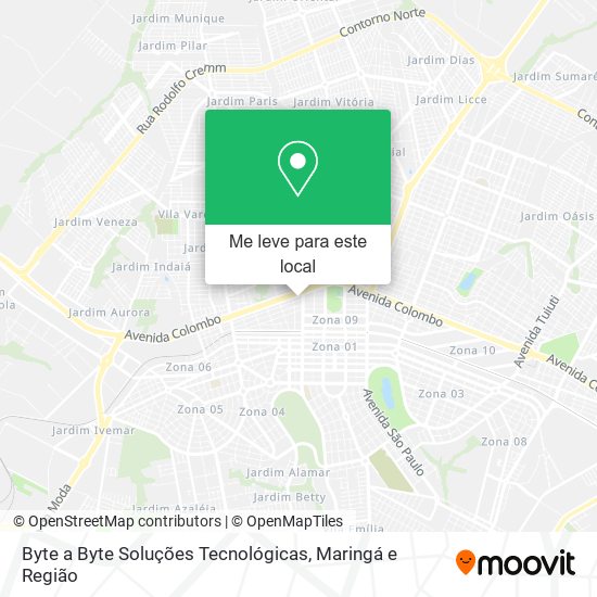 Byte a Byte Soluções Tecnológicas mapa