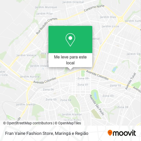 Fran Vaine Fashion Store mapa