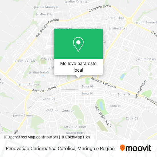 Renovação Carismática Católica mapa