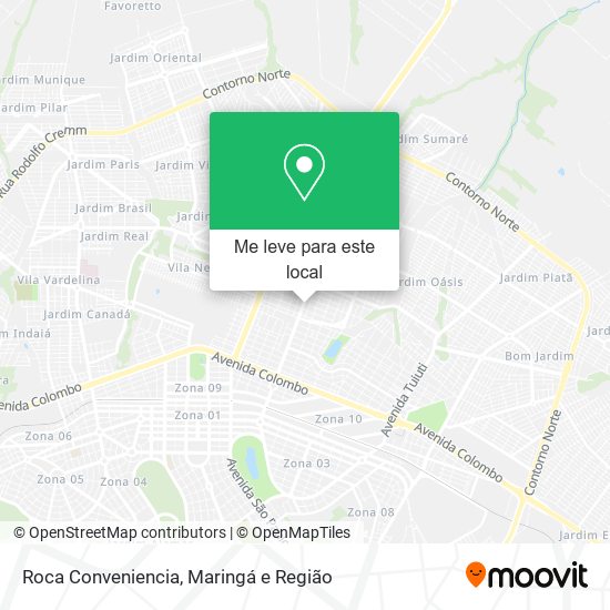 Roca Conveniencia mapa