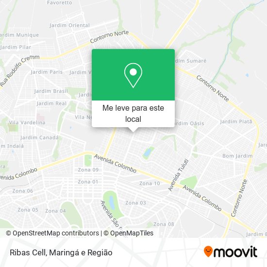 Ribas Cell mapa