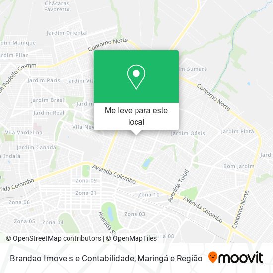 Brandao Imoveis e Contabilidade mapa