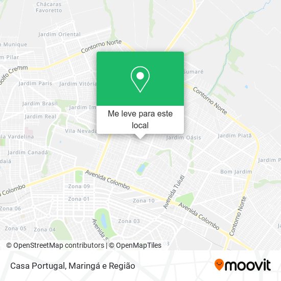 Casa Portugal mapa