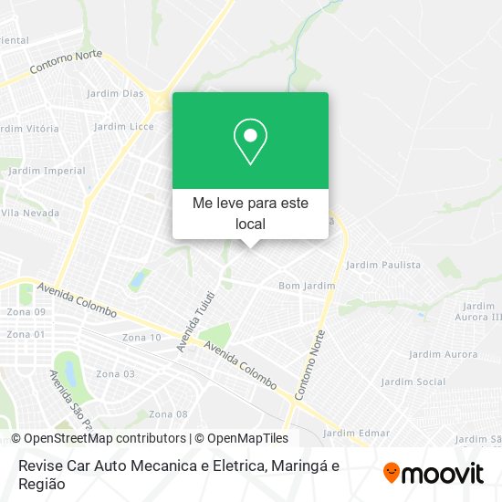 Revise Car Auto Mecanica e Eletrica mapa