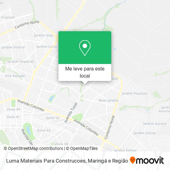 Luma Materiais Para Construcoes mapa