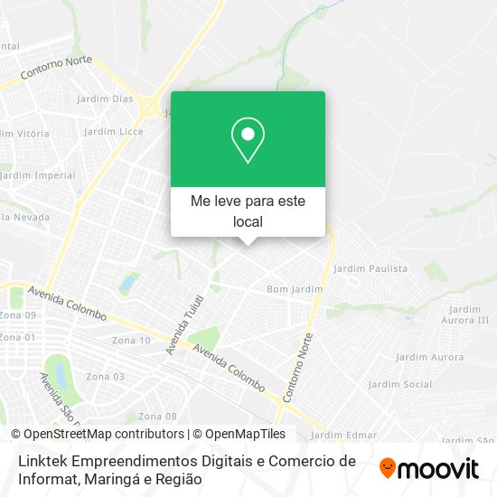 Linktek Empreendimentos Digitais e Comercio de Informat mapa