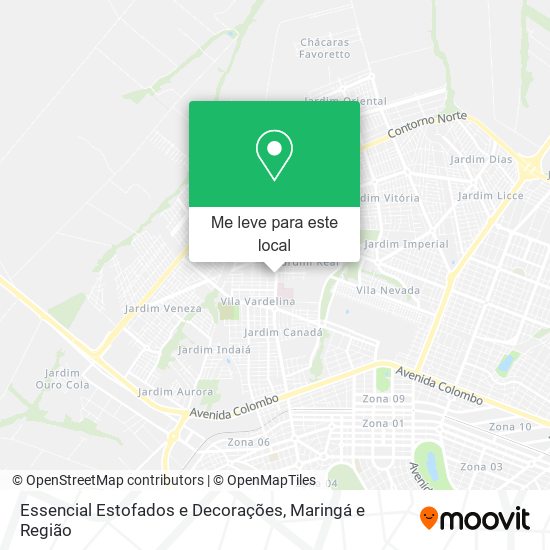 Essencial Estofados e Decorações mapa