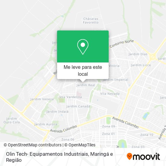 Olin Tech- Equipamentos Industriais mapa