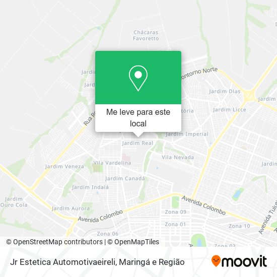 Jr Estetica Automotivaeireli mapa