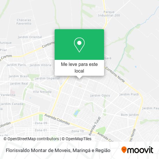 Florisvaldo Montar de Moveis mapa