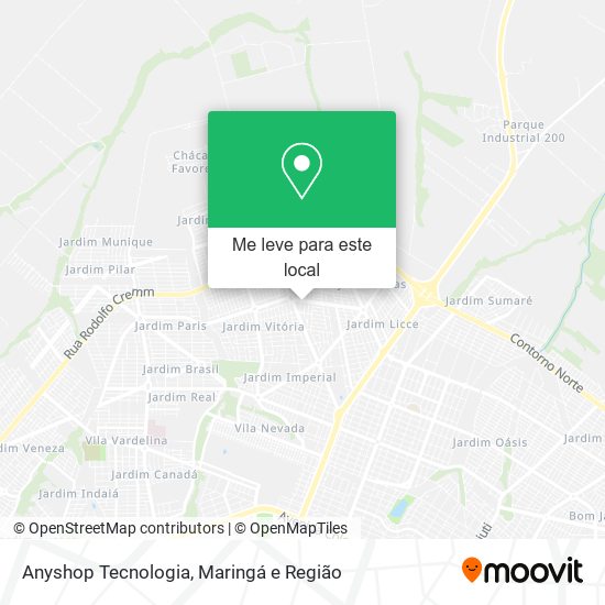 Anyshop Tecnologia mapa