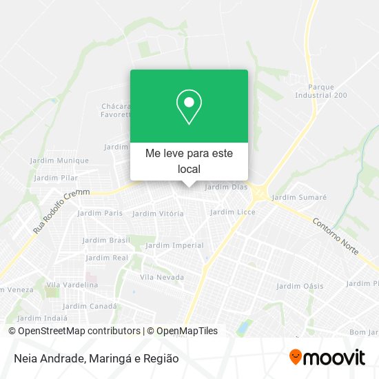 Neia Andrade mapa