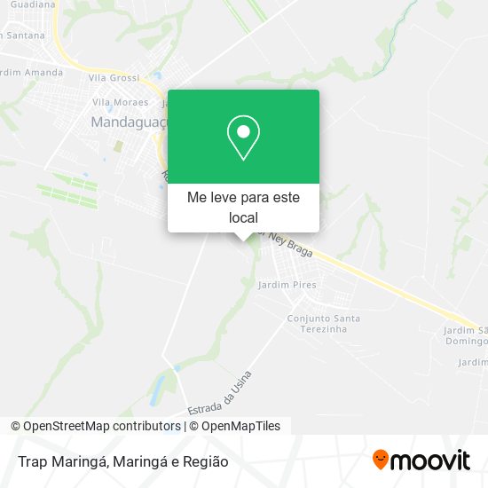 Trap Maringá mapa