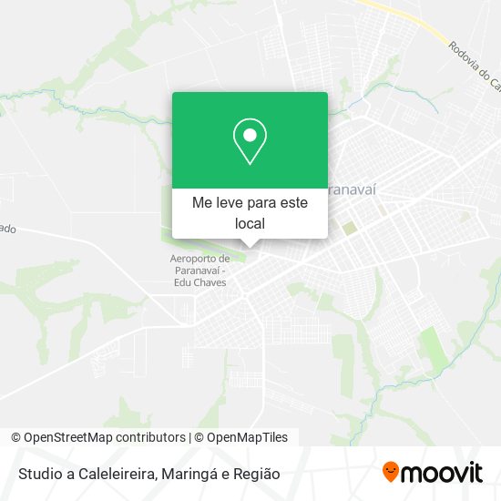 Studio a Caleleireira mapa