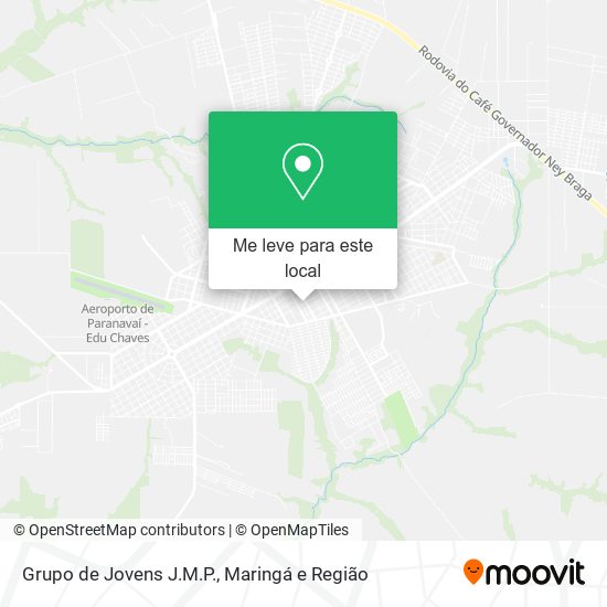 Grupo de Jovens J.M.P. mapa