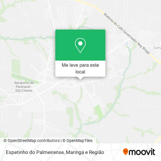 Espetinho do Palmeirense mapa