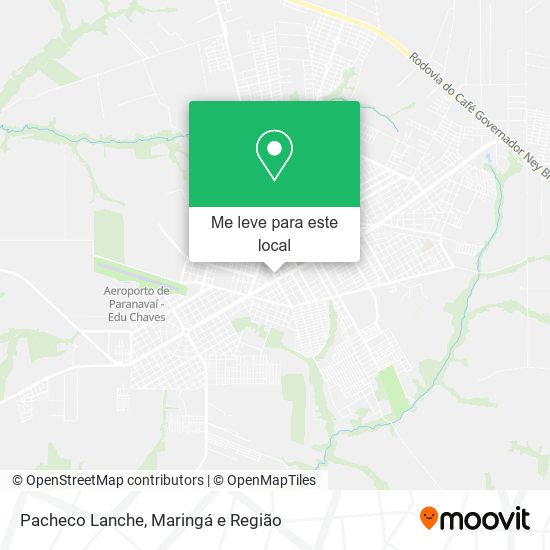Pacheco Lanche mapa