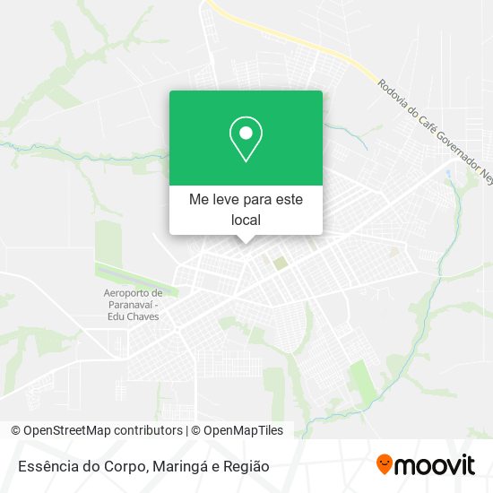 Essência do Corpo mapa