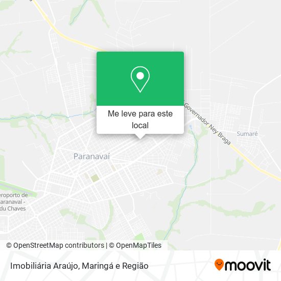 Imobiliária Araújo mapa