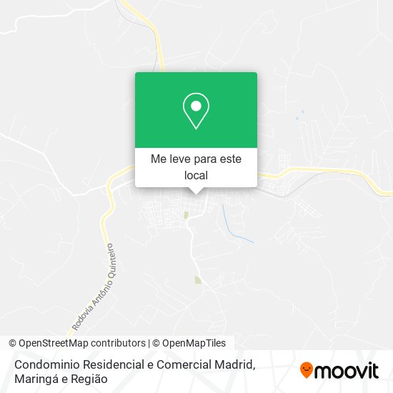 Condominio Residencial e Comercial Madrid mapa