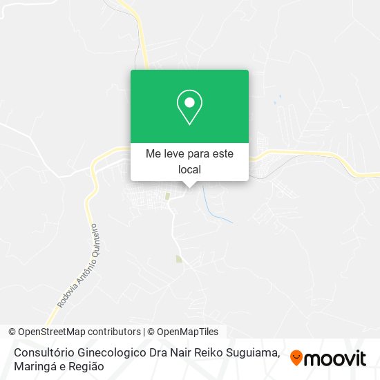 Consultório Ginecologico Dra Nair Reiko Suguiama mapa