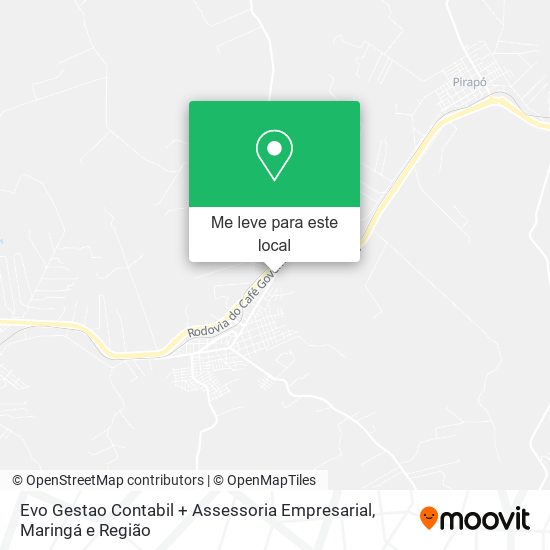 Evo Gestao Contabil + Assessoria Empresarial mapa